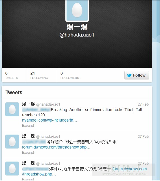 中国黑客利用Twitter进行APT攻击